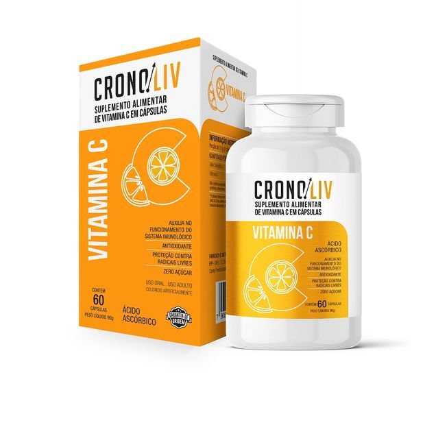 Cronoliv Vitamina C C/ 60 Caps